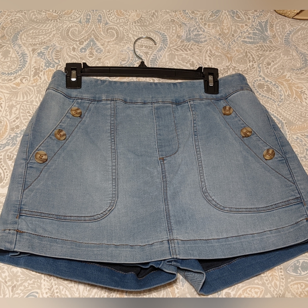 Denim Skort